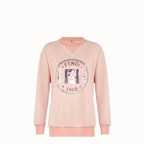 fendi pink hoodie|More.